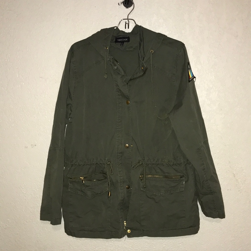 New look green jacket